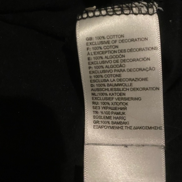 The North Face Long Sleeve Tee T-Shirt Size M Medium White logo Arm %100 Cotton - Picture 2 of 5